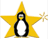 Tux on Star from MandrakeSoft